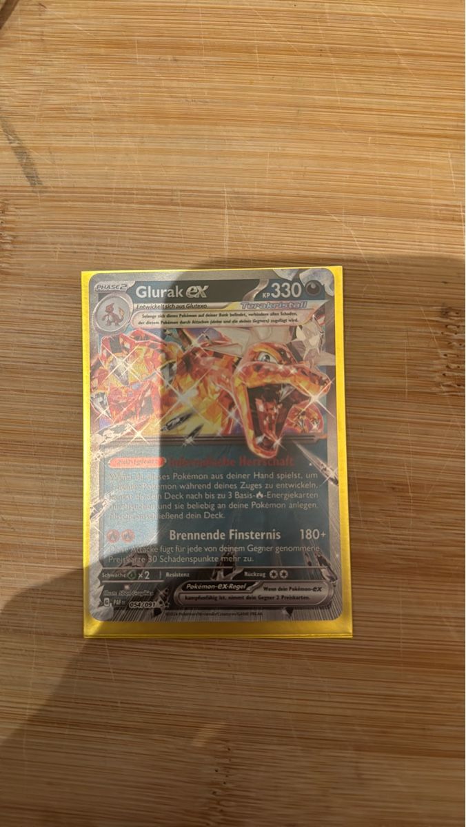 Pokémon Sammelbilder & Trading cards: Glurak ex 054 ab Fr. 1.- – Gebraucht aus Flüh von LucaK