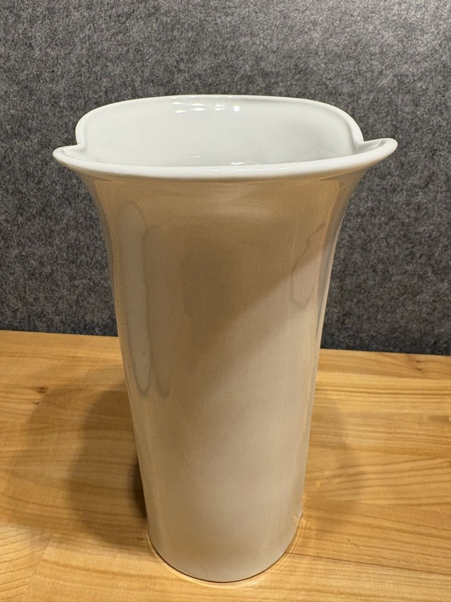 Vasi & Recipienti: Blumenvase Keramik weiss – Nuovo (secondo la descrizione) da Rümlang venduto da euqinom16 1