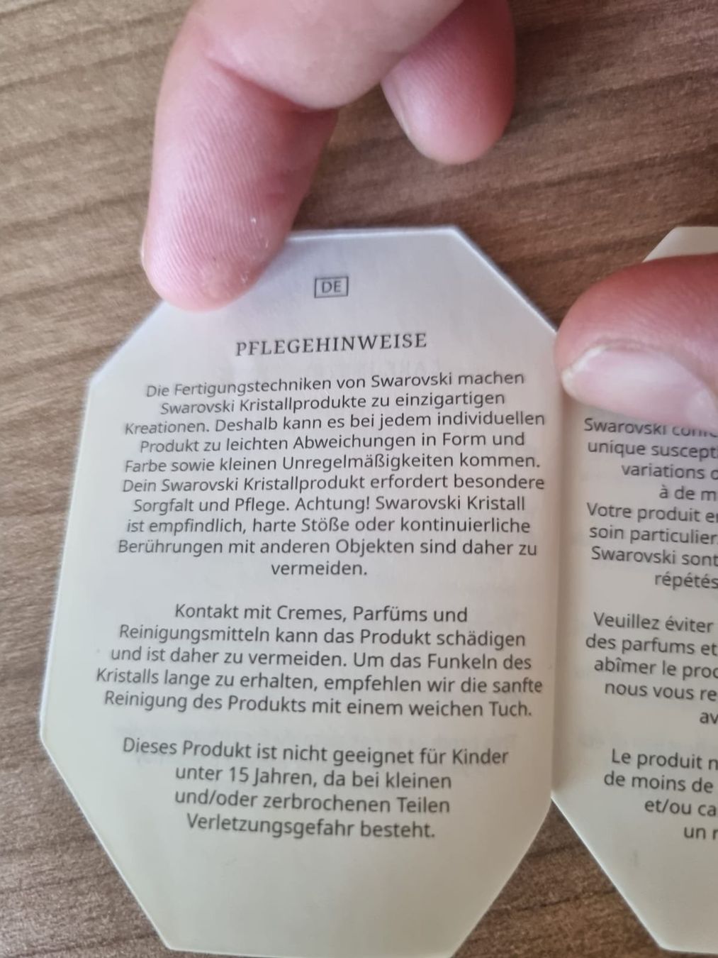 Anelli: Swarovski Kristall-Ring (Neu) – Nuovo e nell'imballaggio originale da Uster venduto da Joshua_2003 3
