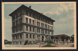 AK Payerne, Le Collège, 1918