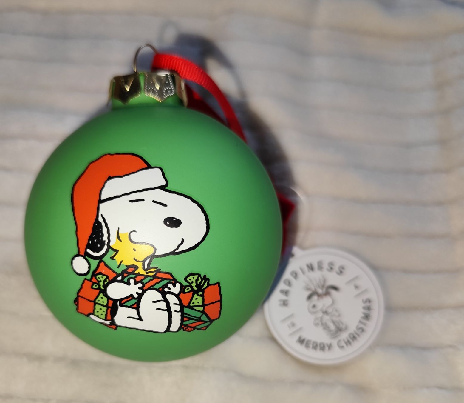 Snoopy Weihnachtskugel mit Woodstock🎄Glas! (Neu (gemäss Beschreibung)) in Bettingen für CHF 21 – mit Lieferung auf Ricardo kaufen