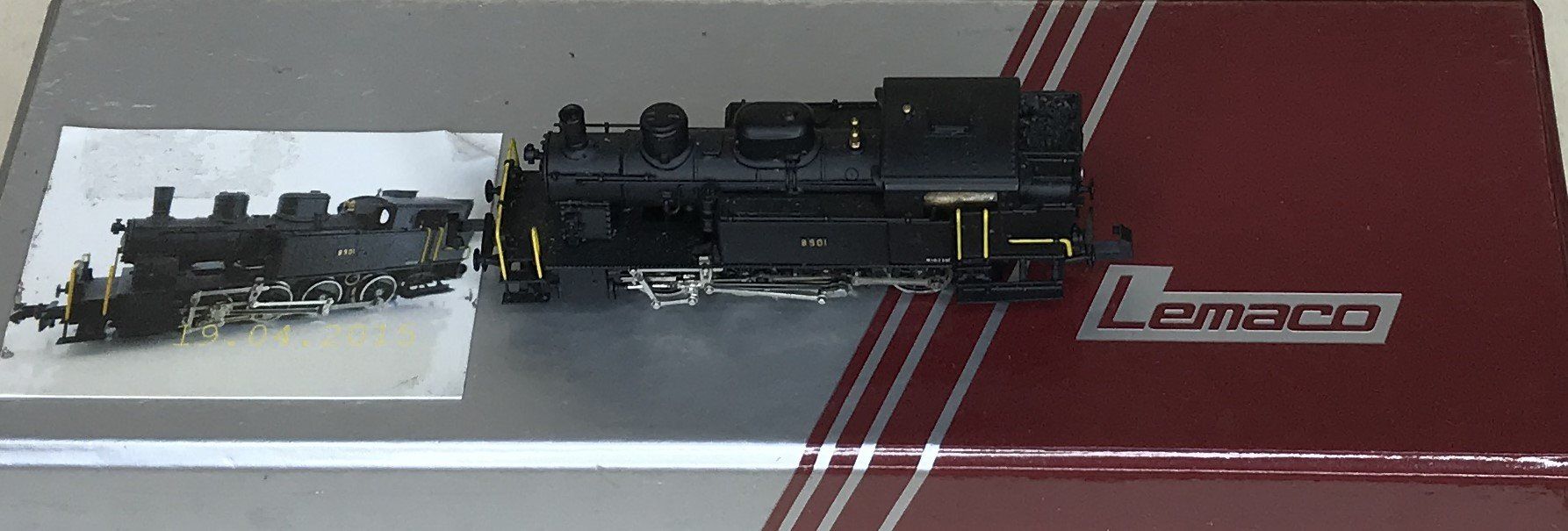 Lemaco Modelleisenbahnen: SBB E 4/4 8901 schwarz - Dampflok – Gebraucht aus Männedorf von  6