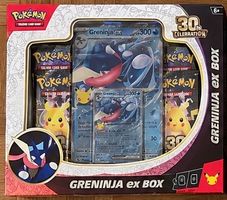 Pokémon 30th Celebration - Greninja ex - Anglais