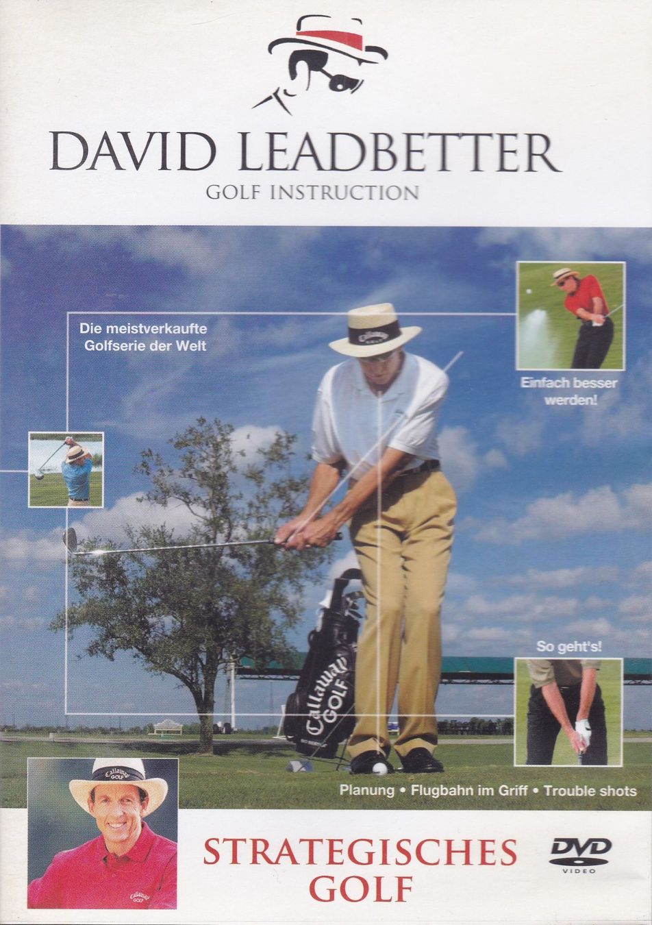 Alle DVDs: DVD ab Fr. 1.--, David Leadbeter-Golf Instruction-Strategisc – Gebraucht aus Lausen von Mondeo10628