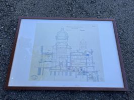 Sulzer Winterthur Heizung Bundeshaus Schnittzeichnung Bern