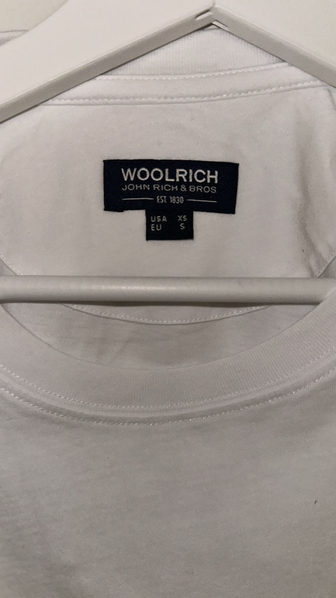 T-shirt: Woolrich T-Shirt Grösse S, Sommer Essential Herren – Usato da Selzach venduto da Mperformance83 3