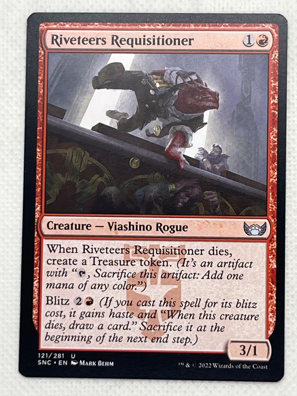 Magic The Gathering Sammelbilder & Trading cards: MTG Riveteers Requisitioner SNC 121 Englisch Uncommon – Gebraucht aus Hinterkappelen von Kim1992