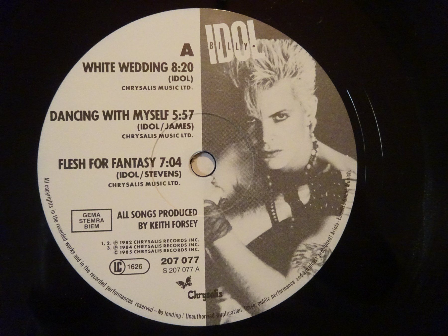 Dischi in vinile: BILLY IDOL ** VITAL IDOL ** EXCELLENT – Usato da Luzern venduto da xrayspex99 4