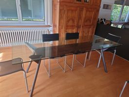 Designer Glastisch von Glas Trösch