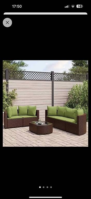 Divani: Garten Lounge Set (6-teilig) – Nuovo (secondo la descrizione) da Niederhasli venduto da TurboDriven