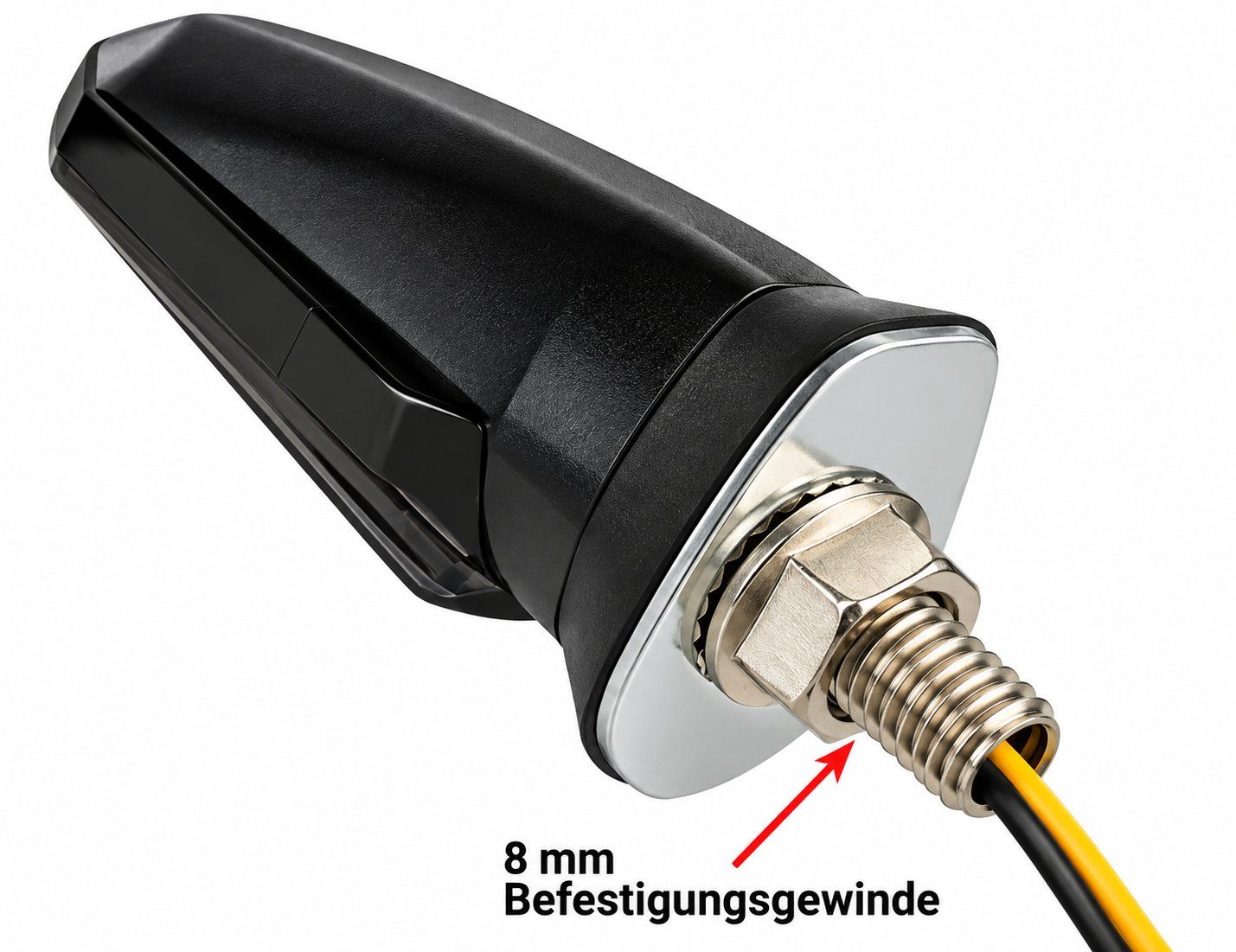 Tutti i ricambio per moto: 4x Motorrad Mini LED Blinker Universal E-Geprüft Smoke – Nuovo e nell'imballaggio originale da Untersiggenthal venduto da customs 3