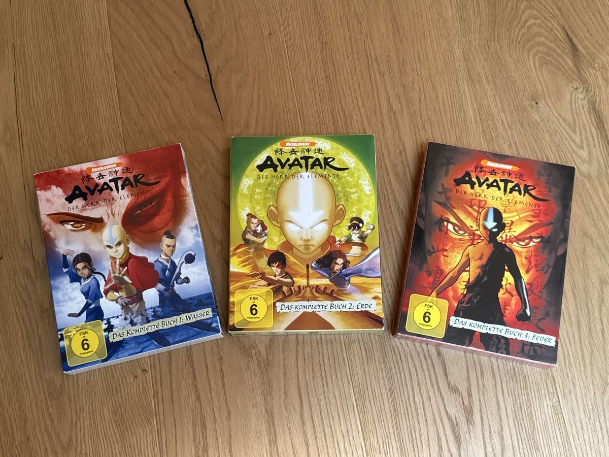 Alle DVDs: Avatar- Der Herr der Elemente, Buch 1-3 (DVD Boxen) – Gebraucht aus Buchrain von tria_15