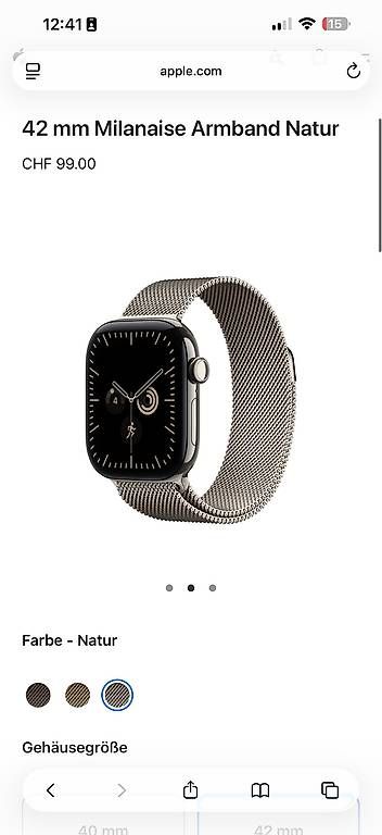 Armbänder & -reifen: Apple Watch Armband  – Gebraucht aus Uster von hanna99 1