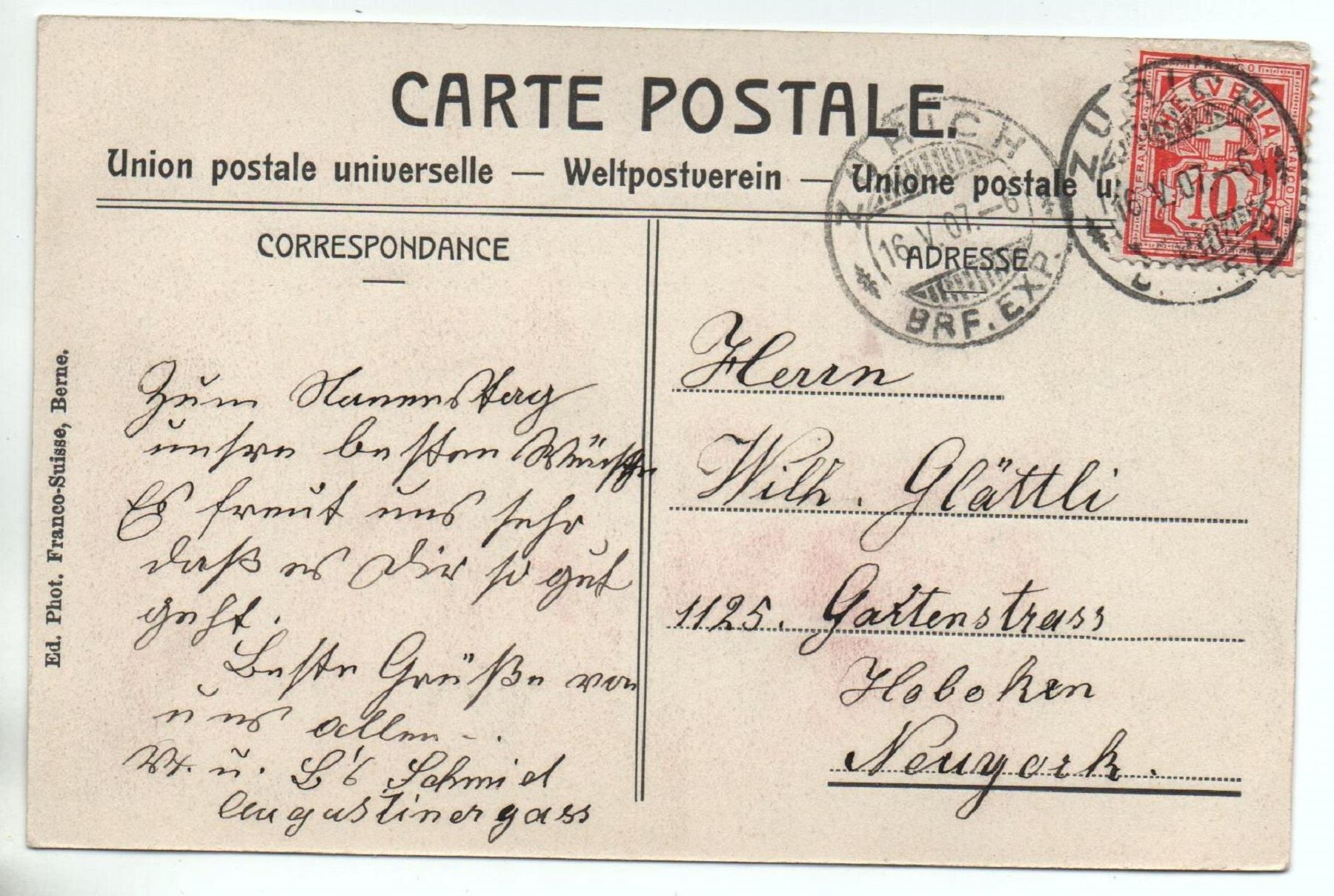 Cartes postales: ZÜRICH Rennweg – D'occasion à Jona par philajona 1