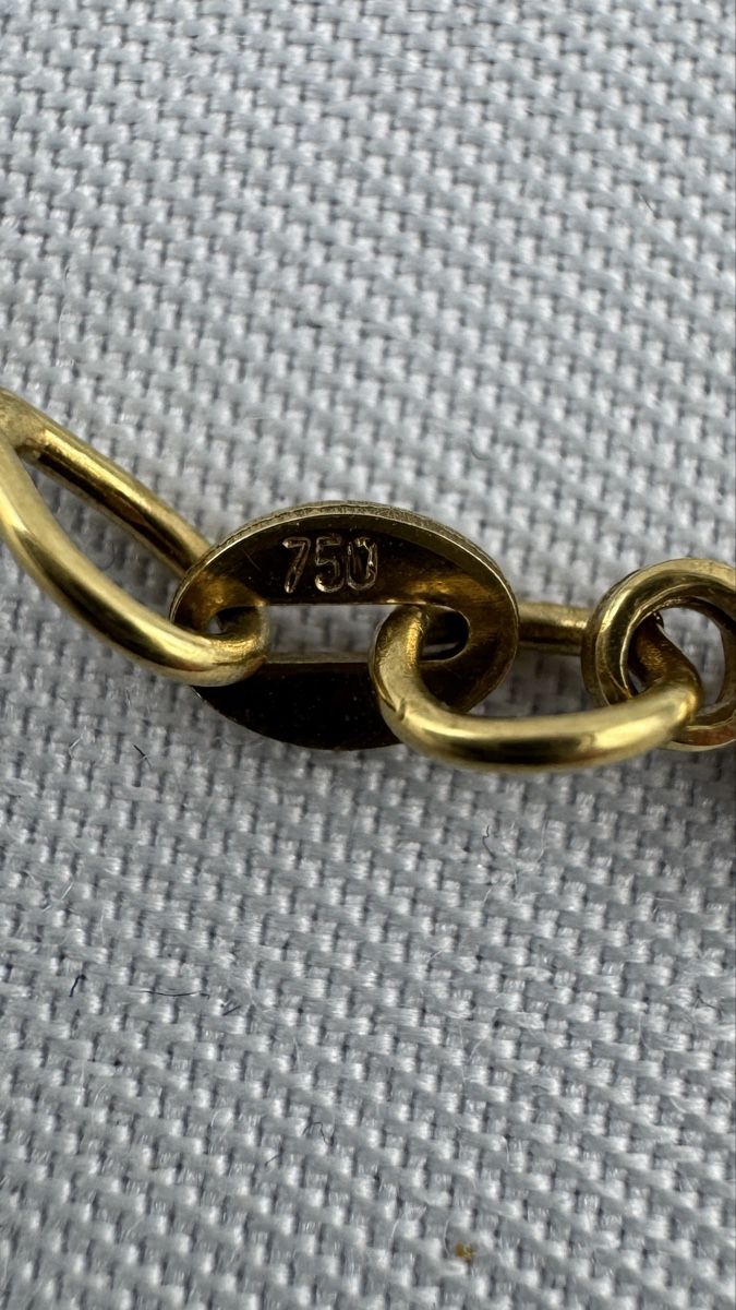 Catenine: Halskette in 750 Gold / 18 Karat – Usato da kreuzlingen venduto da fantasy_schmuck 5