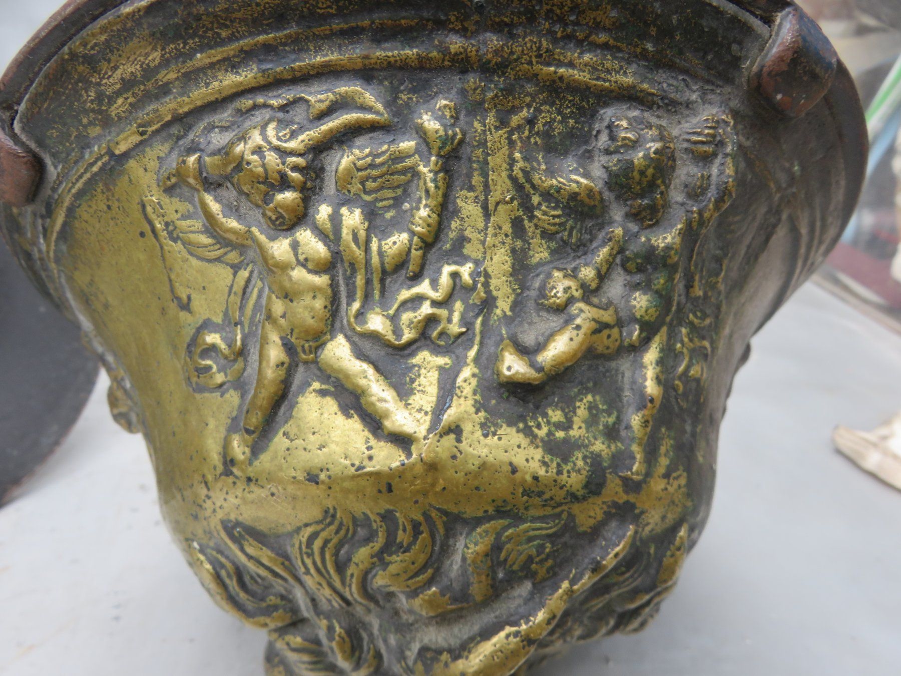 Chiavi & Serrature: MASSIVER TÜRKNAUF BRONZE / EISEN RENAISSANCE – Usato da BERN venduto da erassmusvonrotterdam 3