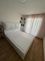 Weisses Boxspringbett 180 × 200 cm – ohne Matratze