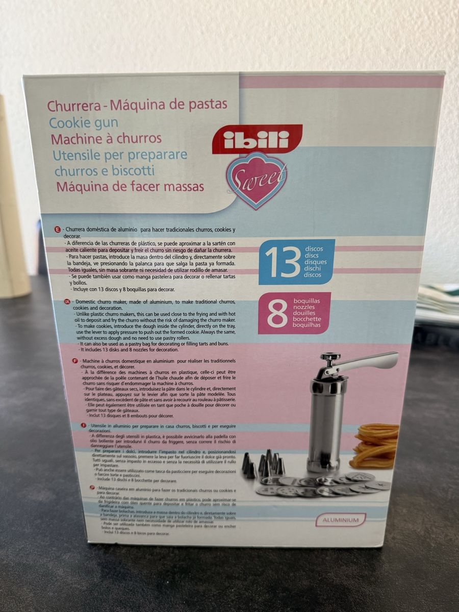 Elettrodomestici da cucina: 🍪Churros und Kekse Machine – Nuovo e nell'imballaggio originale da Birmensdorf ZH venduto da JennyJey 1