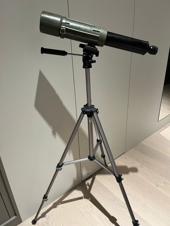Swarovski Optik Habicht Ausziehfernrohr 30x75 NZ mit Stativ Acheter sur Ricardo