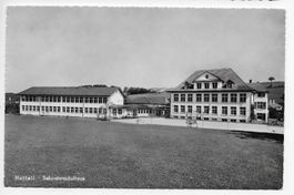 Huttwil, Sekundarschulhaus um 1963