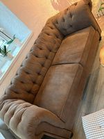 Chesterfield Sofa 3-Sitzer  Braun/Cognac  sehr bequem