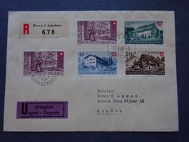 1949 Pro Patria FDC BERN deutsch