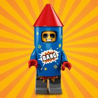 FIREWORKS GUY MINIFIGURE 71021 serie 18 " PARTY " new‪