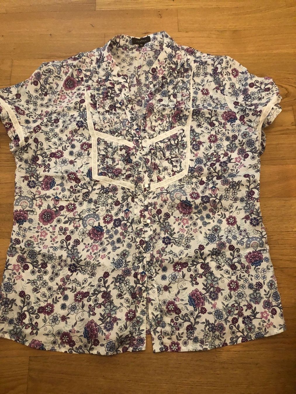 Camicette: Damenshirt, neu, ungetragen, 100% Baumwolle – Nuovo (secondo la descrizione) da Zürich venduto da vadimi 2