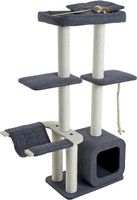 ESTEXO Kratzbaum 140 cm Grau