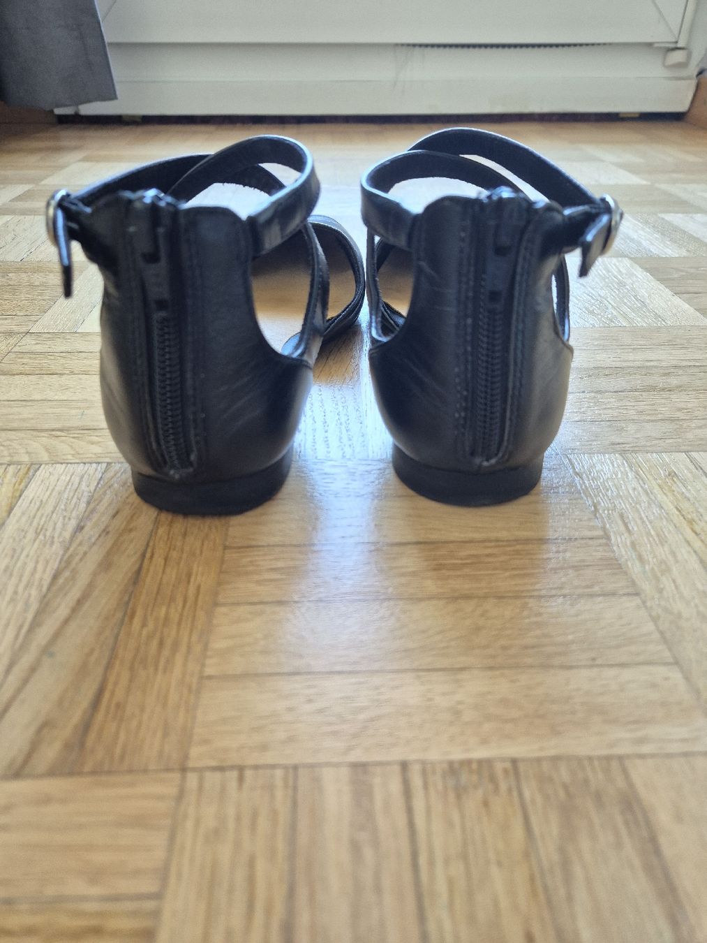 Scarpe da donna: Ballerinas Leder schwarz Gr. 38 – Usato da Fislisbach venduto da kio_x9dg 4