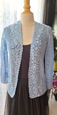 Gilet au crochet Vintage 36-38