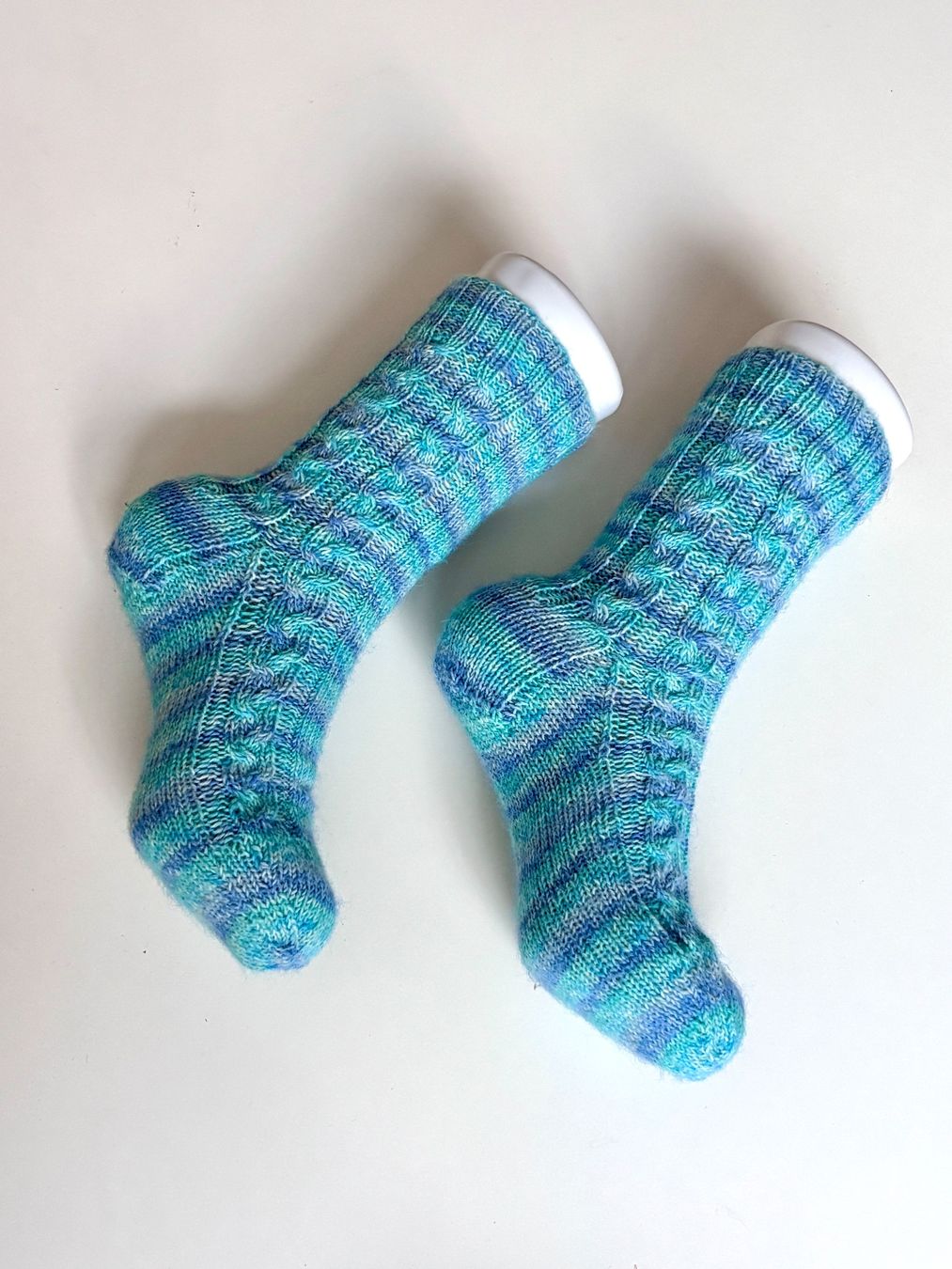 Calze: Handgestrickte Socken 36-37 – Nuovo e nell'imballaggio originale da Fislisbach venduto da handglismet