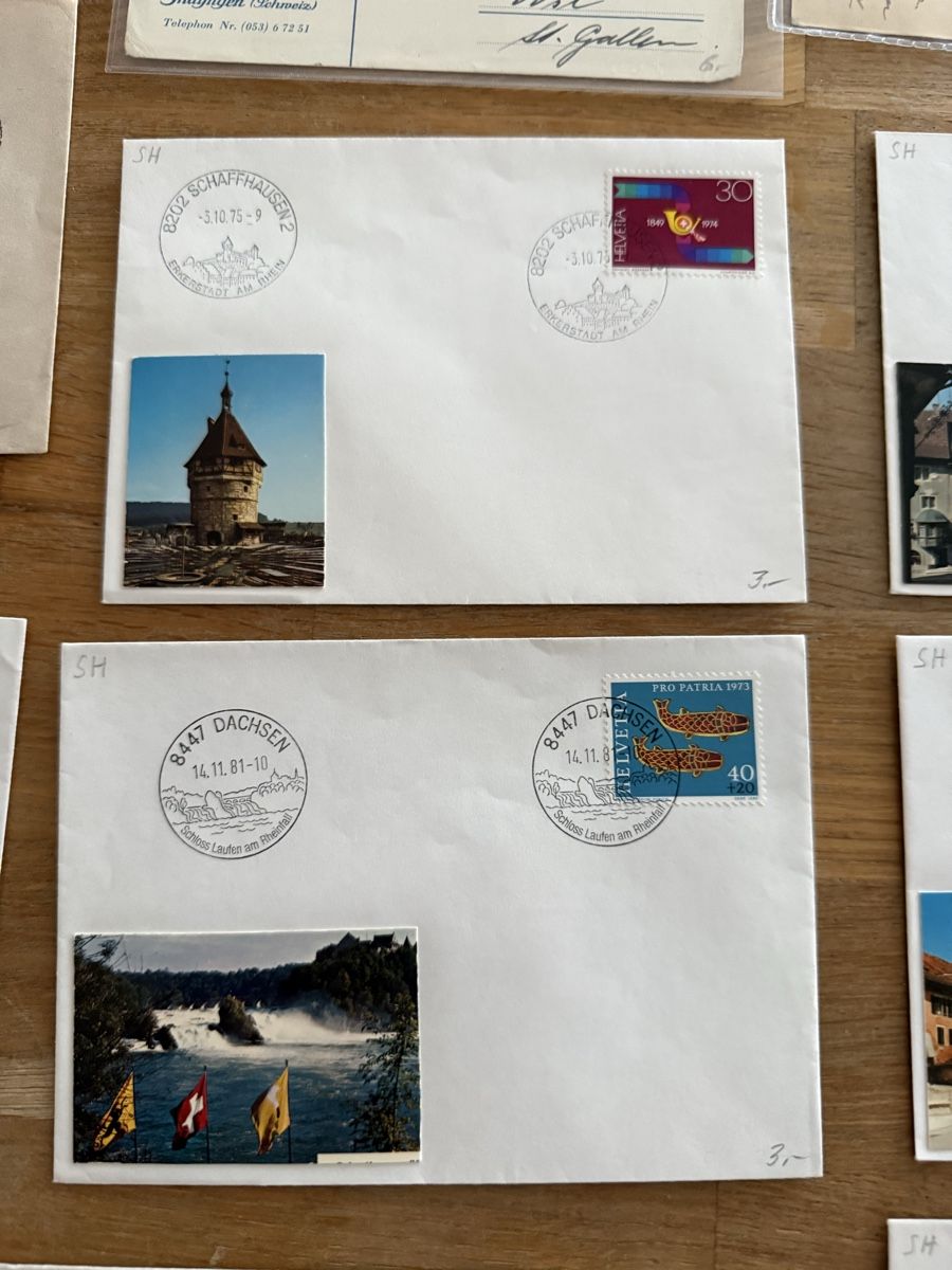 Cartes postales: Briefe und Postkarten Konvolut Schweiz Ansichtskarten – D'occasion à Goldach par Messerguru 5