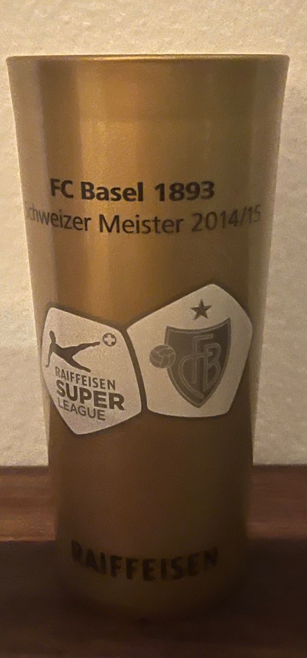 Tassen: FC Basel Meisterbecher 2014/2015 – Gebraucht aus Emmenbrücke von Herzog07 1
