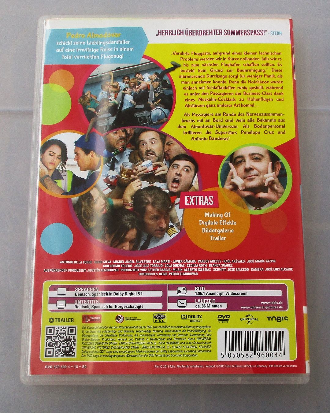 Tutti i DVDs: FLIEGENDE LIEBENDE - Pedro Almodovar – Usato da Wattwil venduto da Muriel10 1