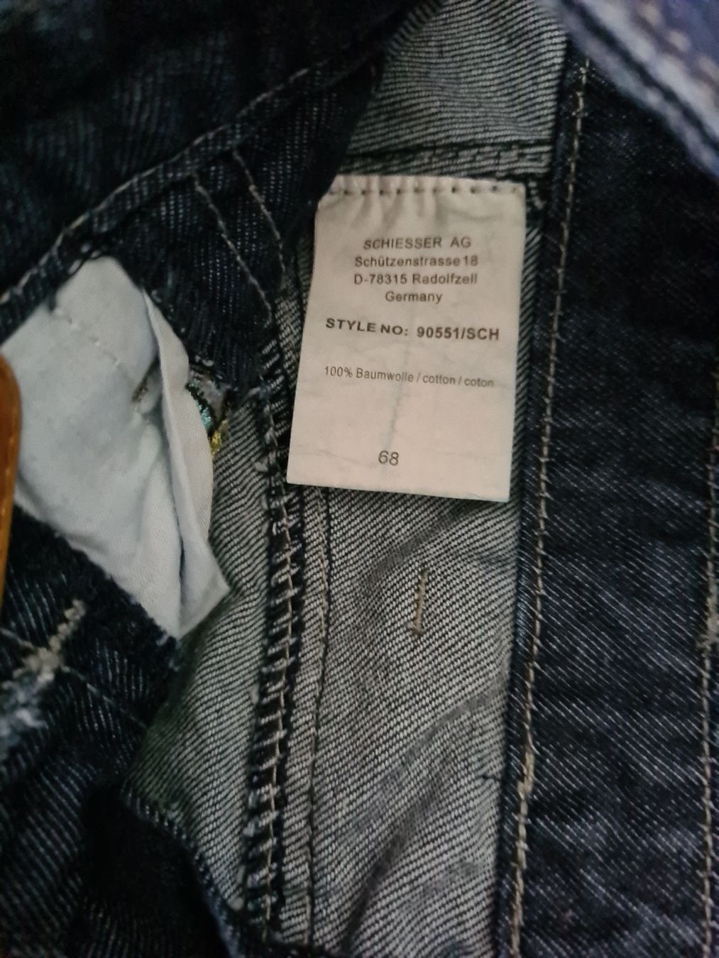Schiesser Pantaloni: Latzhose SCHIESSER Grösse 68 – Usato da Horw venduto da Mirii91 3