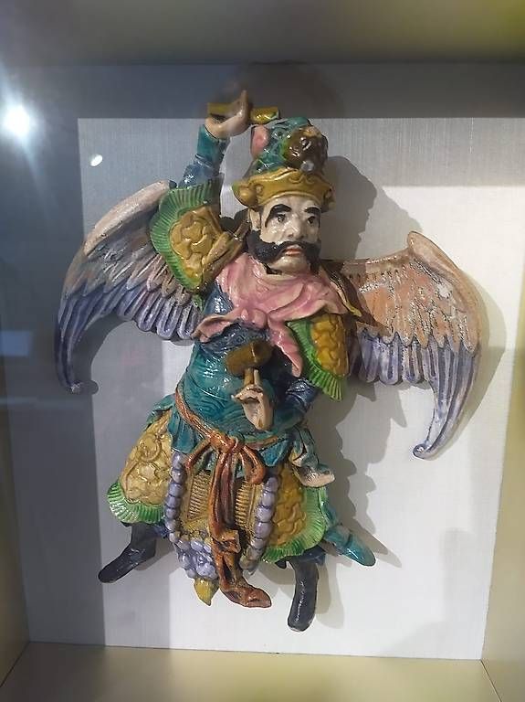 Figuren: Taiwanesische Dachfigur, Vintage – Gebraucht aus Samstagern von Karibik64 1