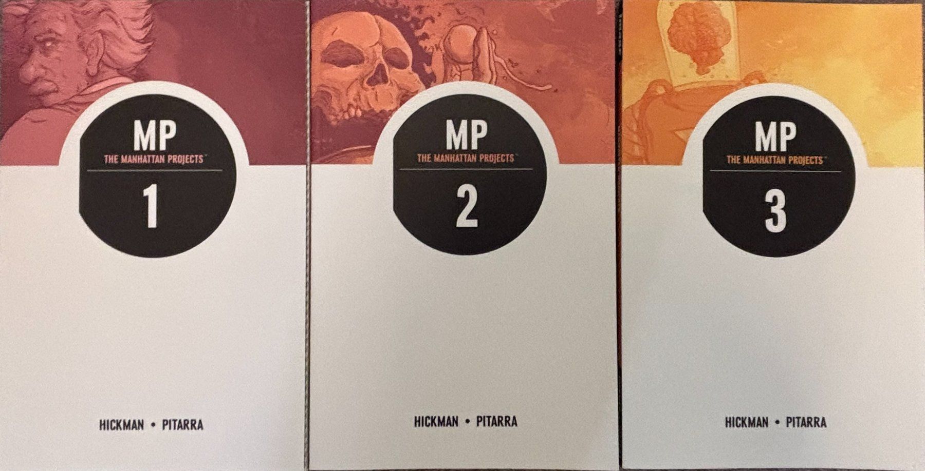 BD: The Manhattan Projects Vol 1-3 Set Hickman Image Comic TPB – D'occasion à Brunnen par mel_79gf