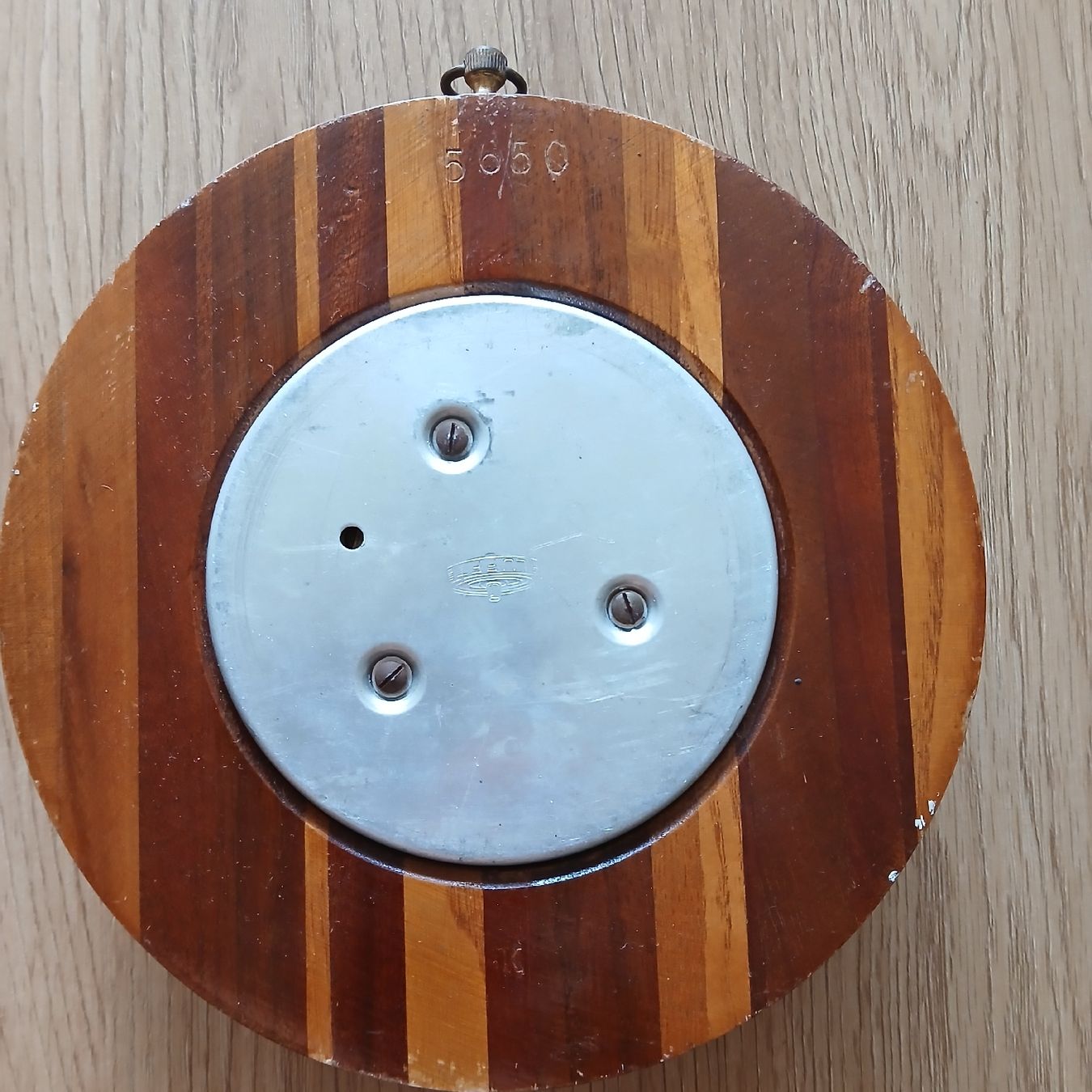 Altri elettrodomestici e apparecchi d’epoca: Antiker Barometer Holzgehäuse  – Difettoso da Wädenswil venduto da LeTroedel 1