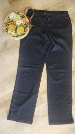 Pantalon bleu marine TAGRAG, taille S (78cm), made in USA