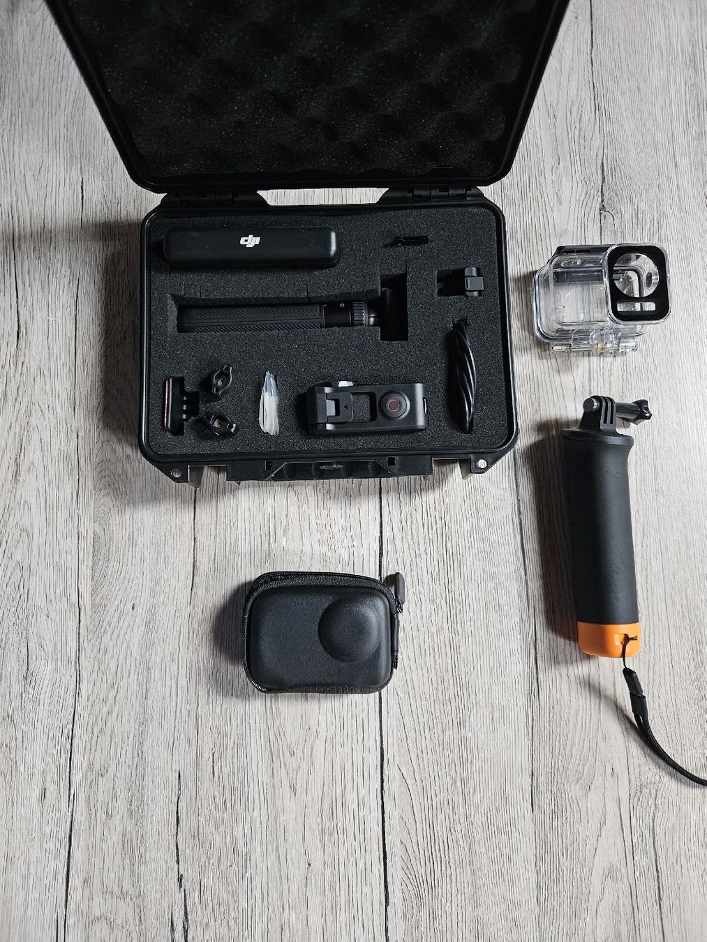 DJI Action Cam: DjI Osmo 5 Action Pro mit diversen. Zubehör – Usato da Schlossrued venduto da Melli1904 1