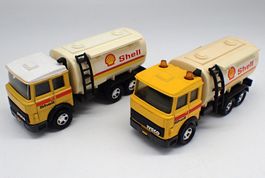 2x Matchbox Tankwagen / camions citernes Shell