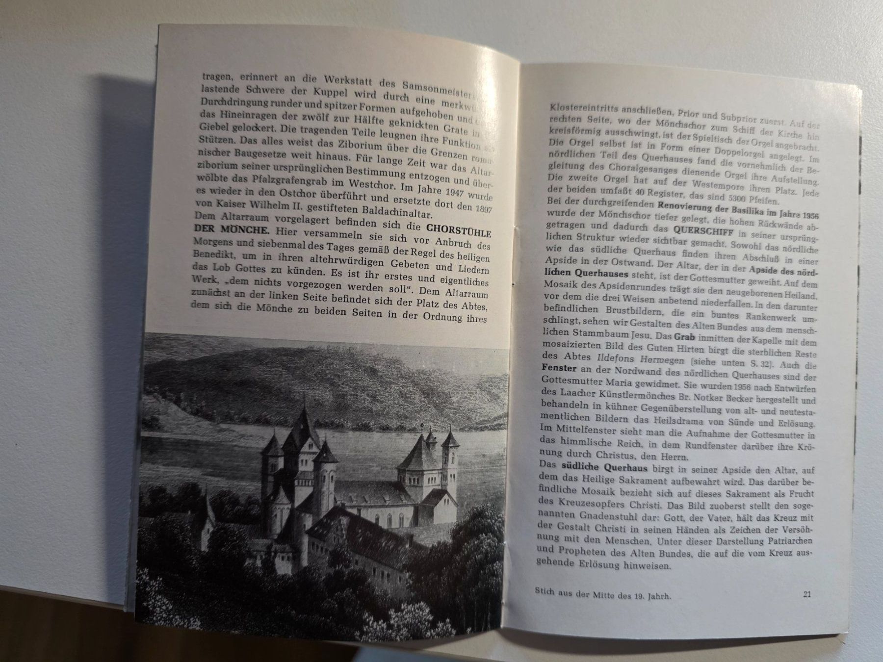 Bücher: Abtei Maria Laach - Vintage Heft – Gebraucht aus Walterswil BE von Lonitti 5