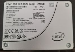 5x Intel SSD 240GB🙂 S3520