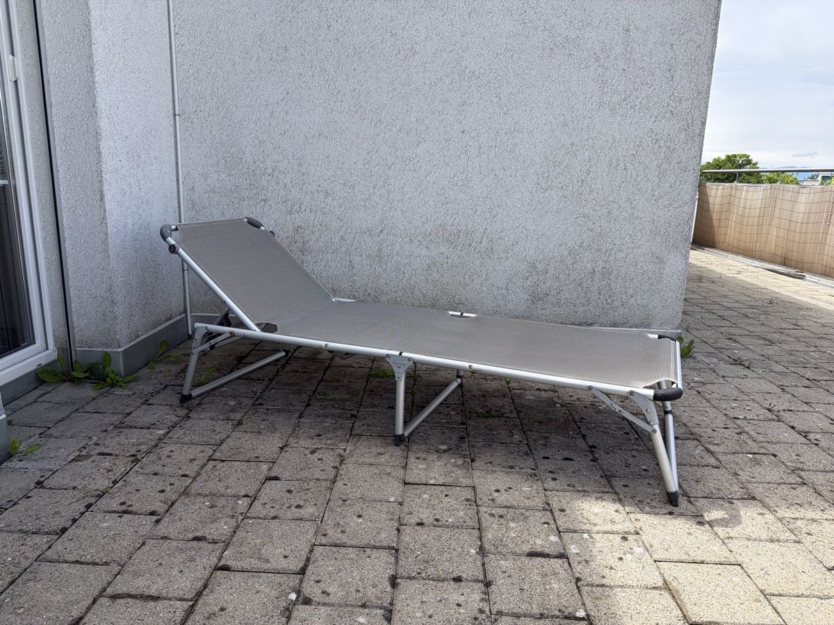 Sedie a sdraio: Sonnenliege     Alu/Textil klappbar – Usato da Wetzikon ZH venduto da philippe_22 2