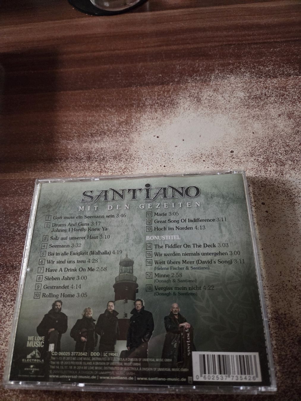 CDs: Santiano - Mit Den Gezeiten – D'occasion à Wattenwil par Mage66 1