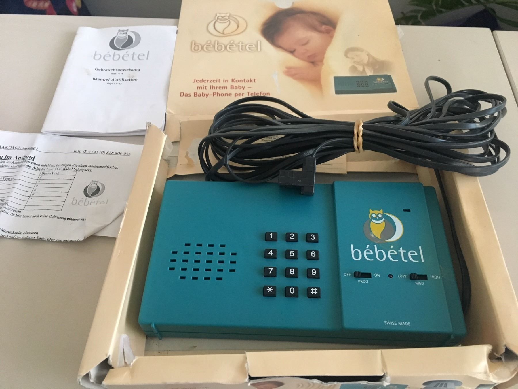 Babyphones: Baby-Sitter oder Bébétel Ueberwachung ! – Gebraucht aus Brügg BE von rutschimedizin 1