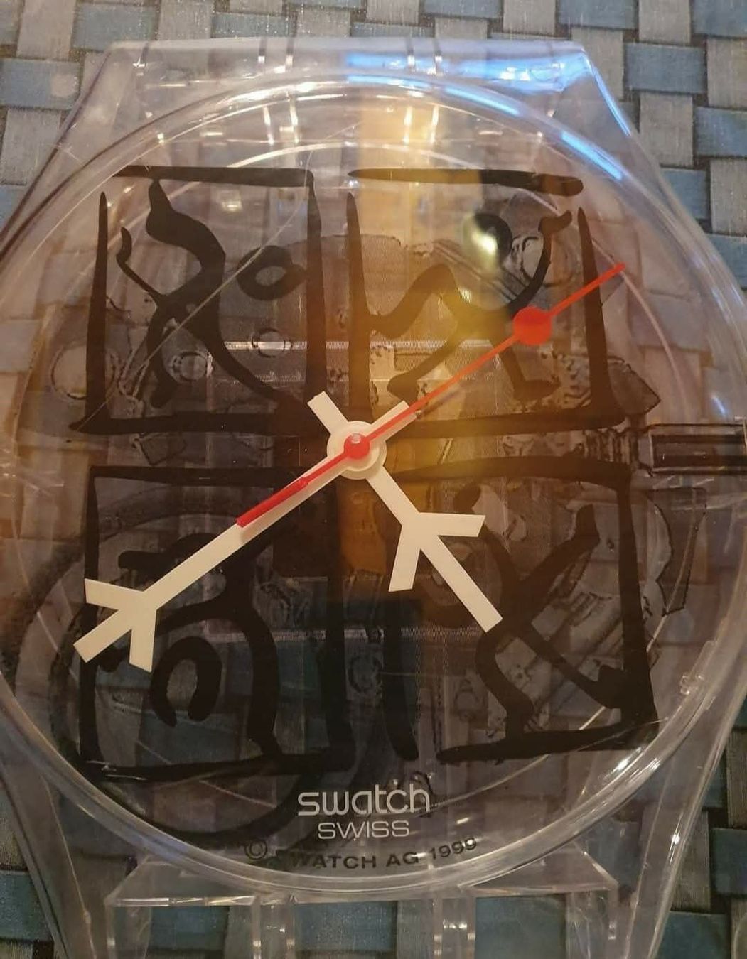 Swatch Orologi: Original Swatch XXL – Usato da Corgémont venduto da Nadja1000 3