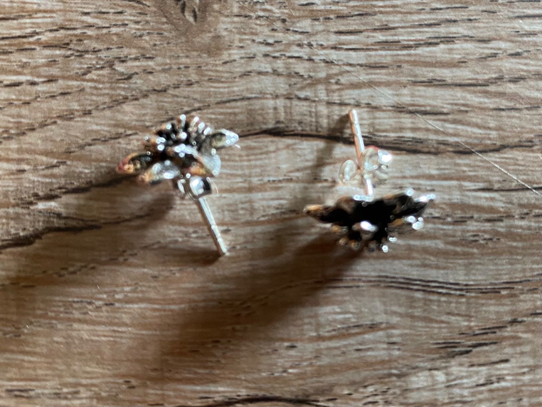 Orecchini pendenti & Orecchini a lobo: süsse 925 Silber Ohrstecker Blumen – Nuovo e nell'imballaggio originale da Laax GR venduto da krippenfiguren-laax 5