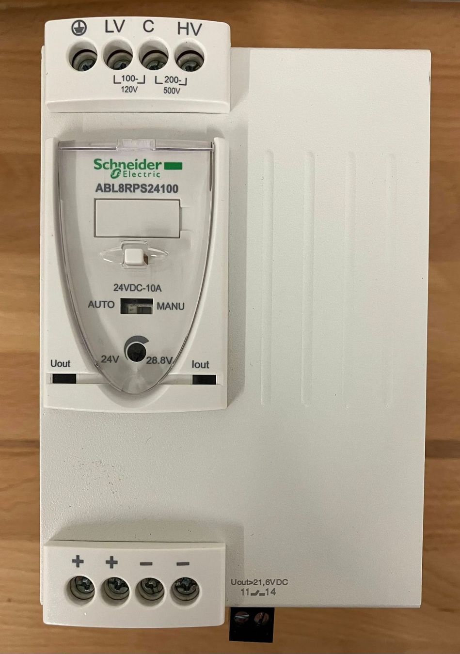 Schneider Componenti elettronici: Getaktete Spannungsversorgung 24VDC/10A – Usato da Oberschrot venduto da sentinel.88